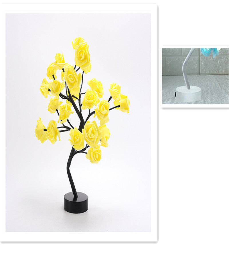LED Rose Table Lamp Decoration for in-house use