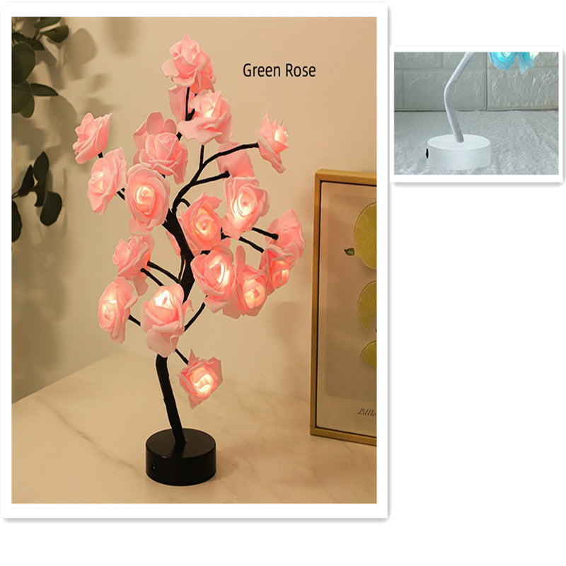 LED Rose Table Lamp Decoration for in-house use