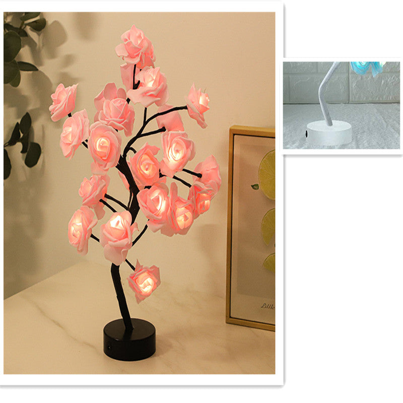LED Rose Table Lamp Decoration for in-house use