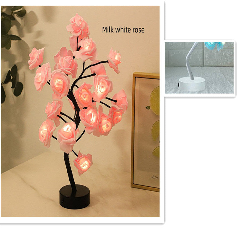 LED Rose Table Lamp Decoration for in-house use