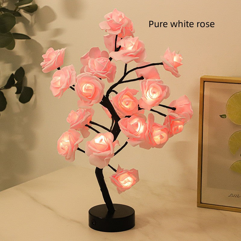 LED Rose Table Lamp Decoration for in-house use