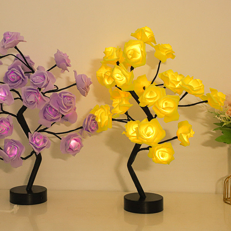 LED Rose Table Lamp Decoration for in-house use