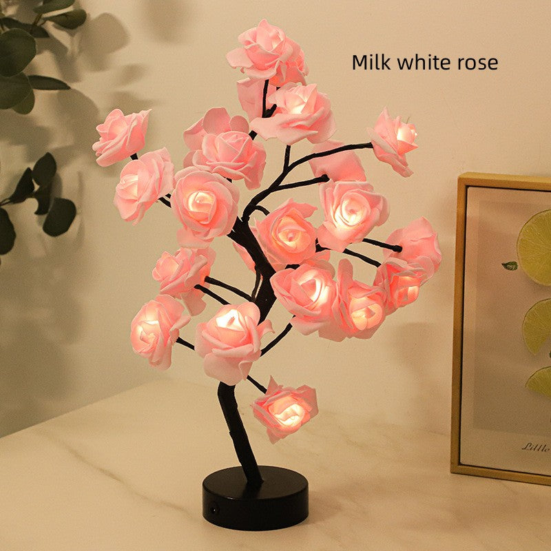 LED Rose Table Lamp Decoration for in-house use