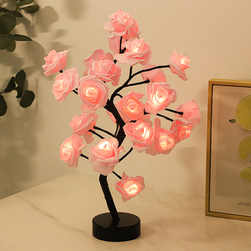 LED Rose Table Lamp Decoration for in-house use