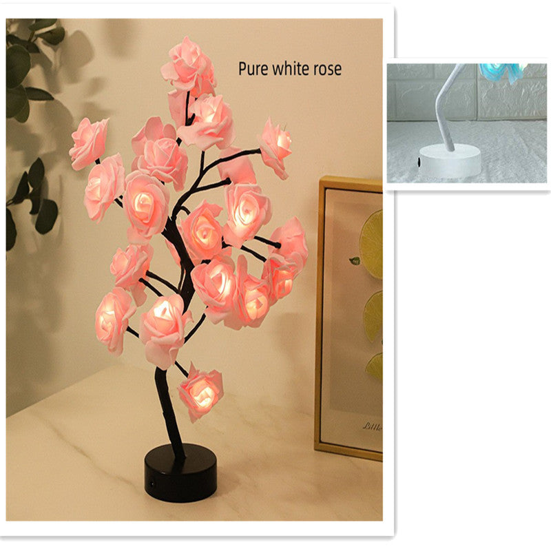 LED Rose Table Lamp Decoration for in-house use